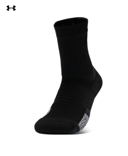 【新品】安德玛官方UA Curry情侣篮球运动中筒袜-1双装1376231