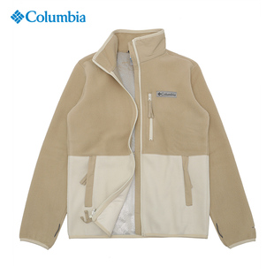 25秋冬新品哥伦比亚户外女外套防风热能保暖立领开衫抓绒衣XR7225