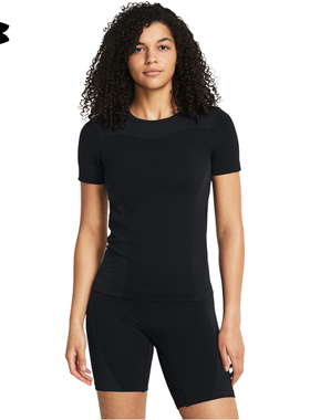 【新品】安德玛官方UA Rush Seamless女子训练运动短袖T恤1383637