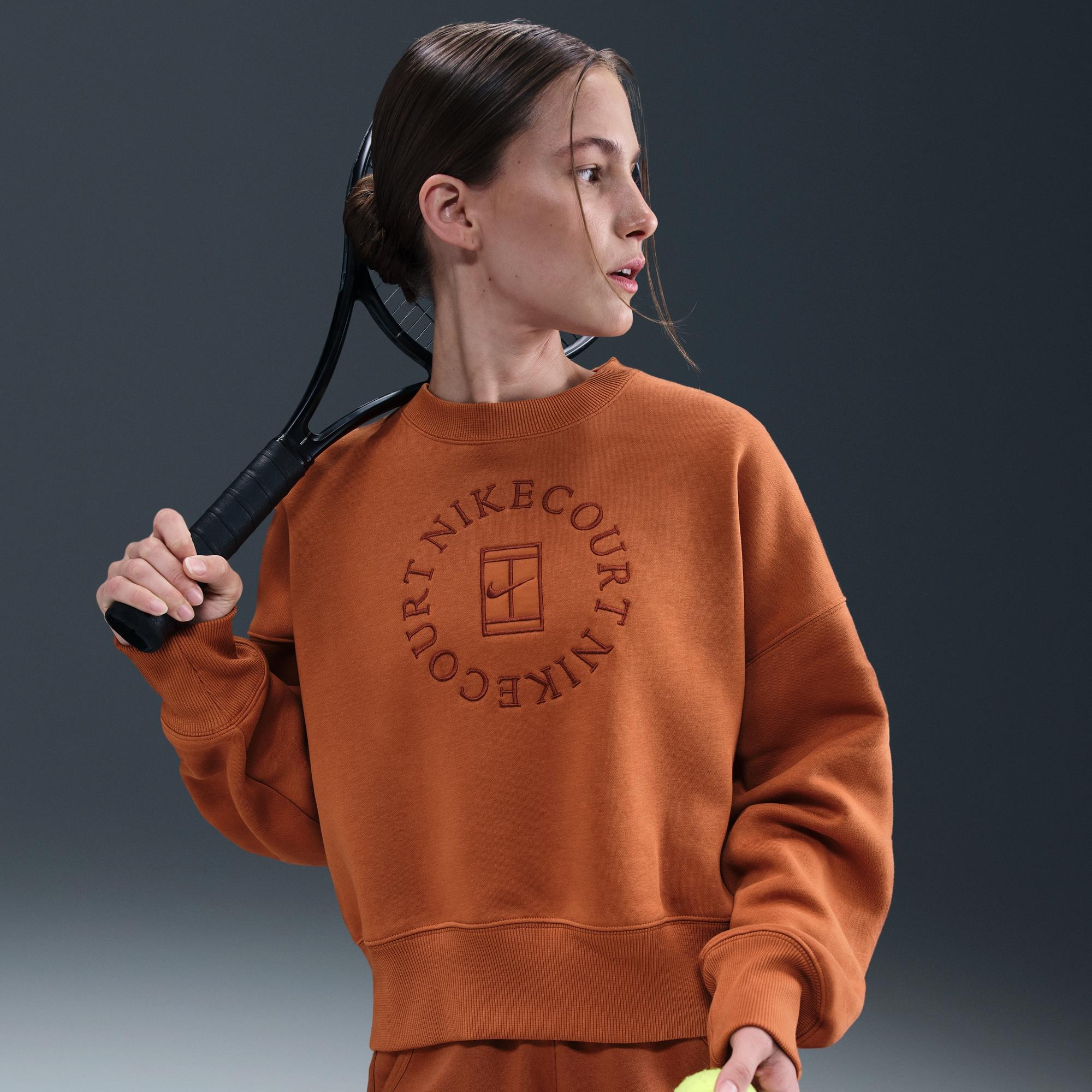 耐克女子超宽松运动衫秋季新款加绒NIKE HERITAGE PHOENIX HJ8989