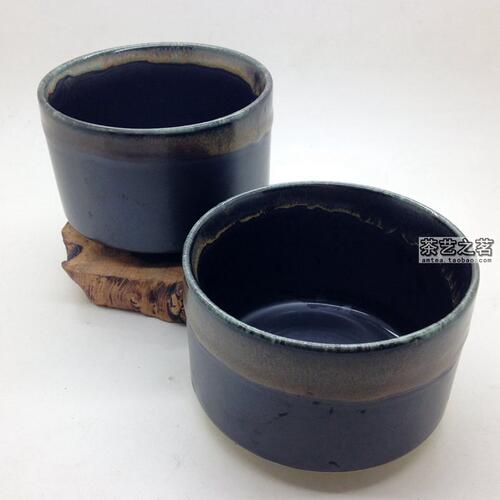 【强志野】泼墨矿质抹茶碗 厚重的手感 稳重的气质