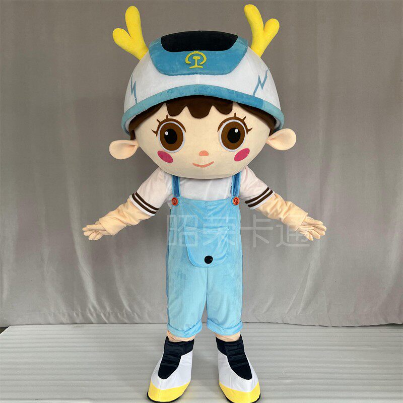 圣诞鹿人偶服装麋鹿玩偶服梅花鹿布偶服定制成人行走卡通头套道具