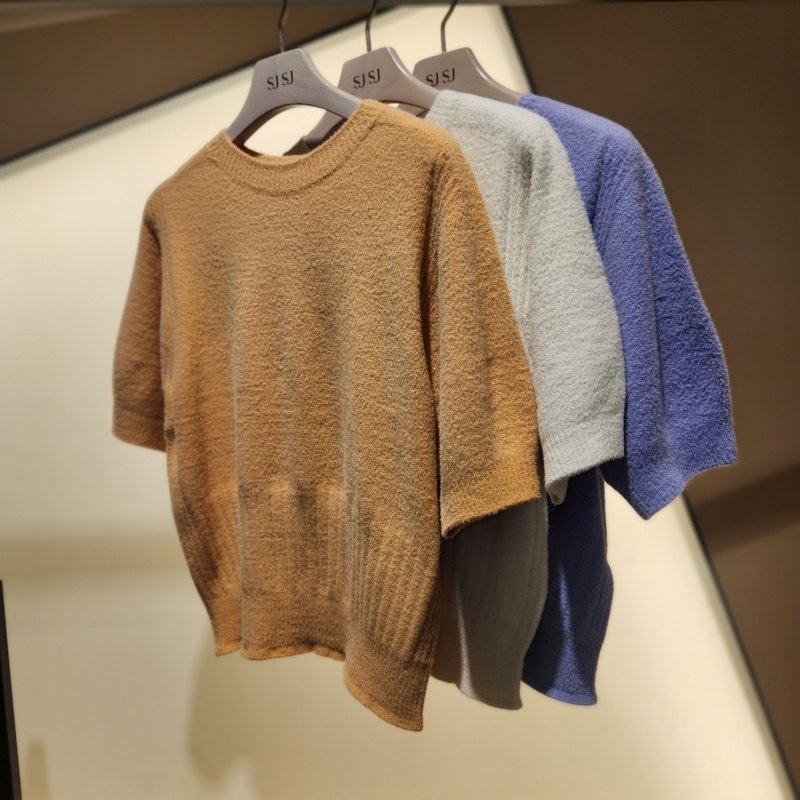 毛针织衫SJ2EA-KTOE74WSJSJ