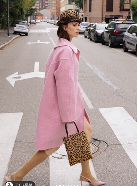 潮流直邮 韩国SJSJ 正品 24冬 时尚羊绒大衣 SJ2EARCT782WP