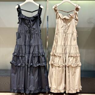 26春 潮流直邮 奥蔻 2nd 吊带连衣裙O22G1WOP541W 韩国O