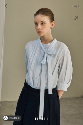 潮流直邮 韩国 SJSJ正品  26年春衬衫 SJ2G3-WBL072W