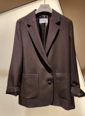 潮流直邮 SJSJ 韩国 24秋  时尚西服外套 SJ2E9-WJC575W