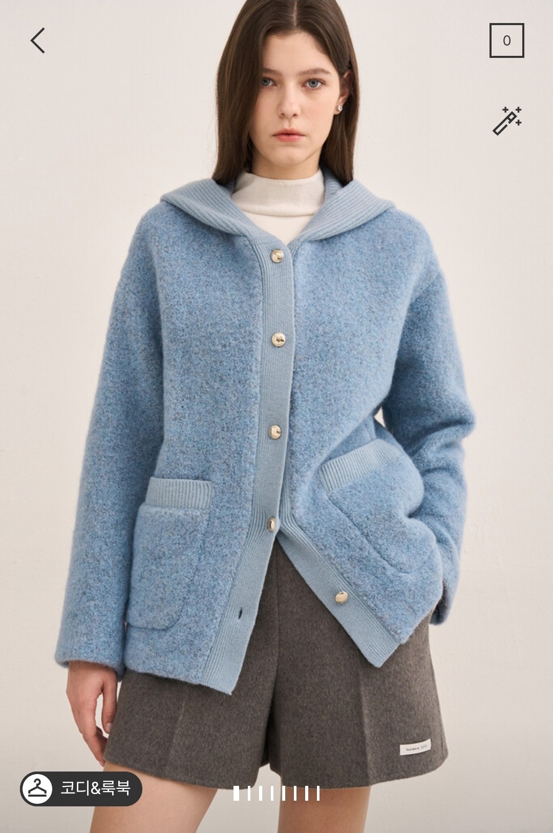 潮流直邮 韩国SJSJ正品 24冬 羊绒短大衣 SJ2EAWOT032W,女装/女士精品,短外套,淘宝优惠券,粉丝福利购,淘宝优惠卷