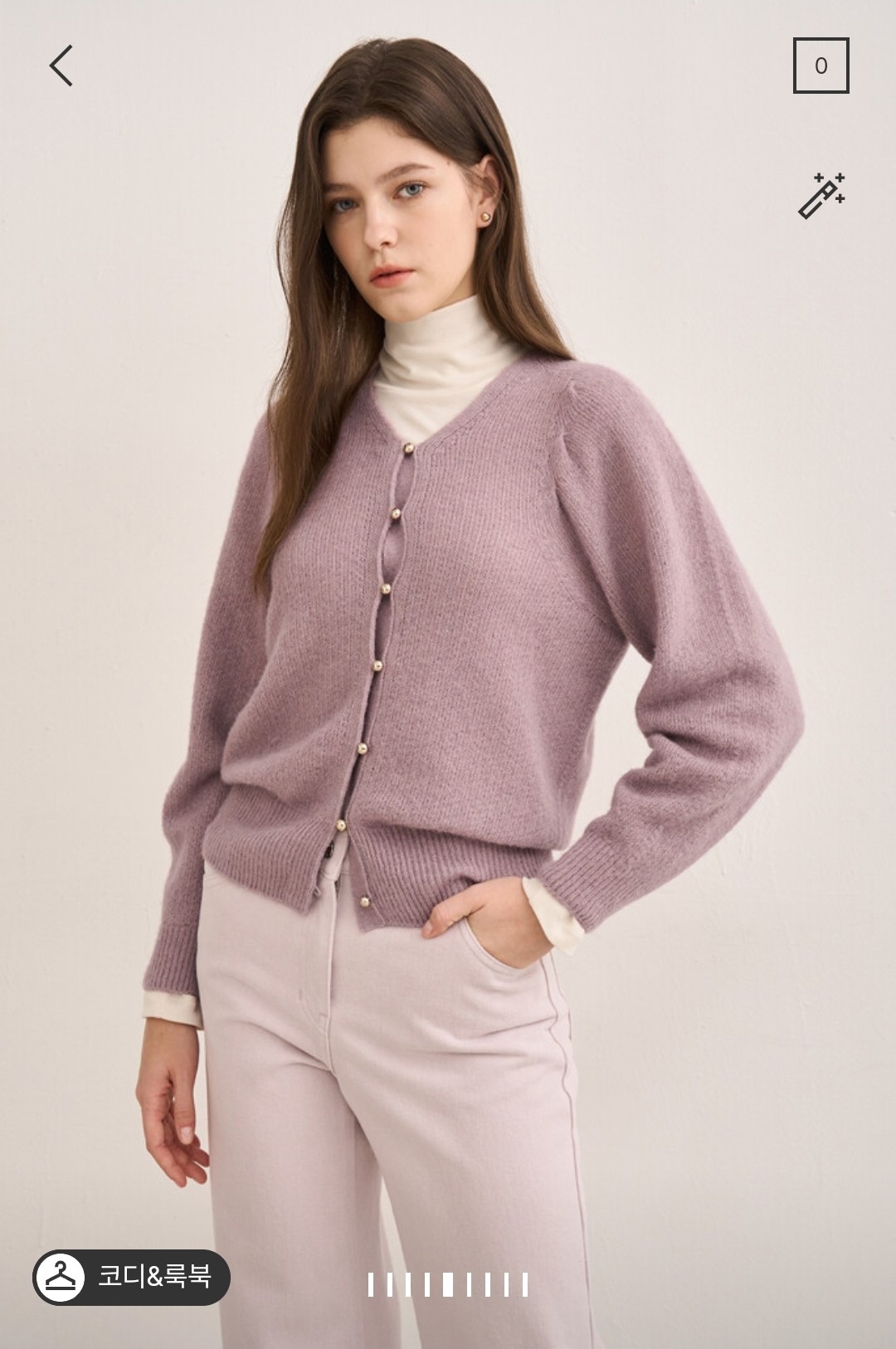 潮流直邮 韩国SJSJ正品 24冬 时尚针织开衫 SJ2EBKCD973W