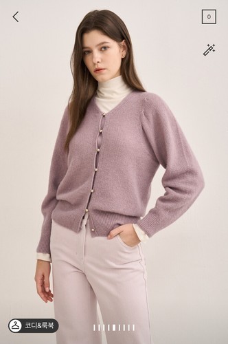 潮流直邮 韩国SJSJ正品 24冬 时尚针织开衫 SJ2EBKCD973W