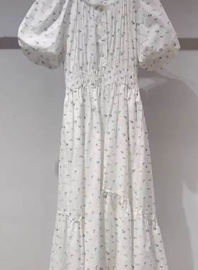 潮流直邮 韩国SJSJ专柜代购 25夏 灯笼袖连衣裙SJ2F5WOP499W