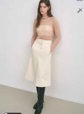 潮流直邮 韩国SJSJ正品 24冬 时尚半身裙 SJ2EANSCE58W