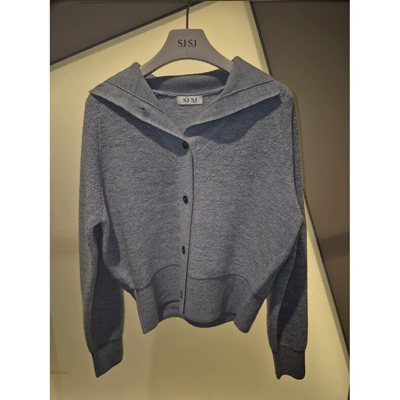 潮流直邮  SJSJ 韩国代购 2024秋 针织开衫 SJ2EA-KCD967W