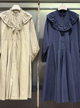 潮流直邮  韩国O'2nd 奥蔻 26春 长袖通勤连衣裙O22G1WOP543W