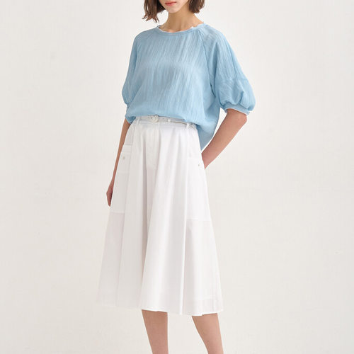 潮流直邮  韩国代购 SJSJ正品 2025年夏  半身裙 SJ2F4-WSC186W