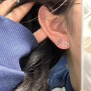 星星耳夹女2025新款 无耳洞耳饰 小众设计感耳环耳钉清新2025新款