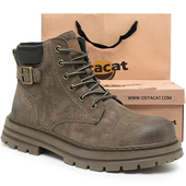 靴马丁靴男款 OSITA 情侣款 大黄靴复古户外登山工装 CAT秋冬季 新款