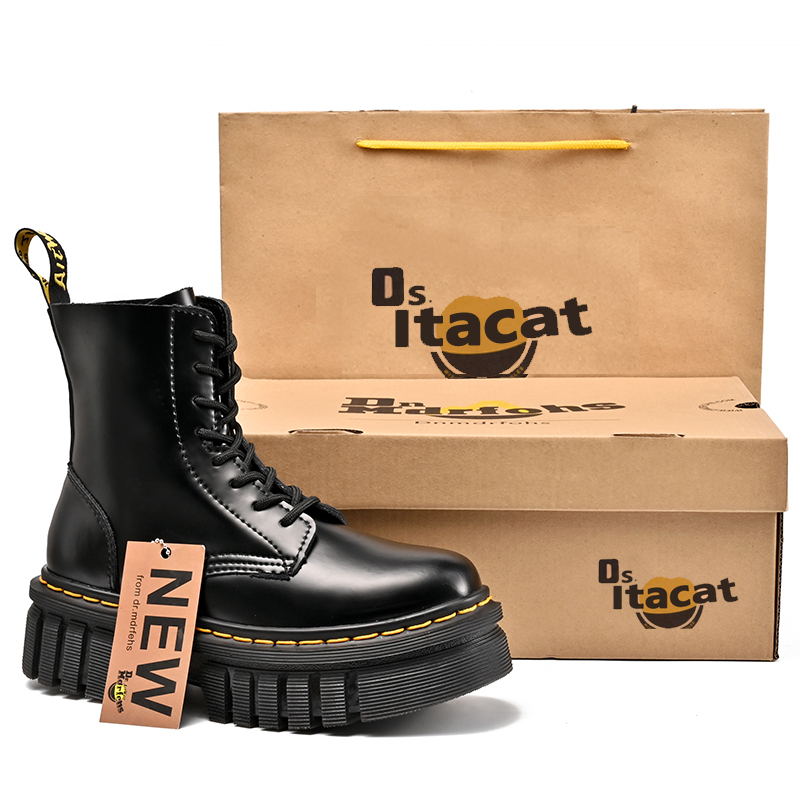 Dr马丁靴女秋季英伦风短靴子厚底