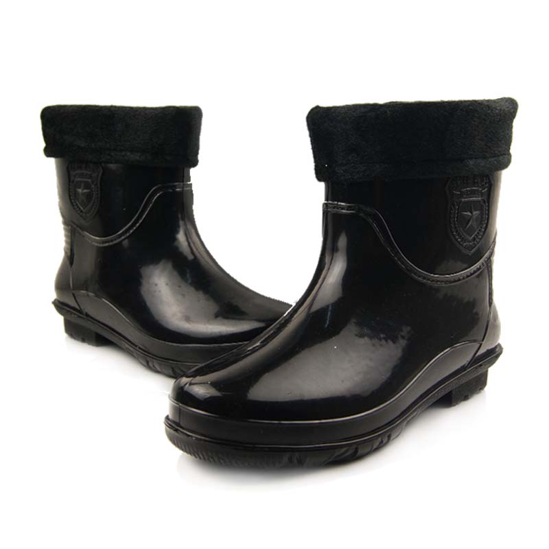 Chaussures - bottes caoutchouc homme pour hiver - semelle tendon - Ref 971395 Image 3