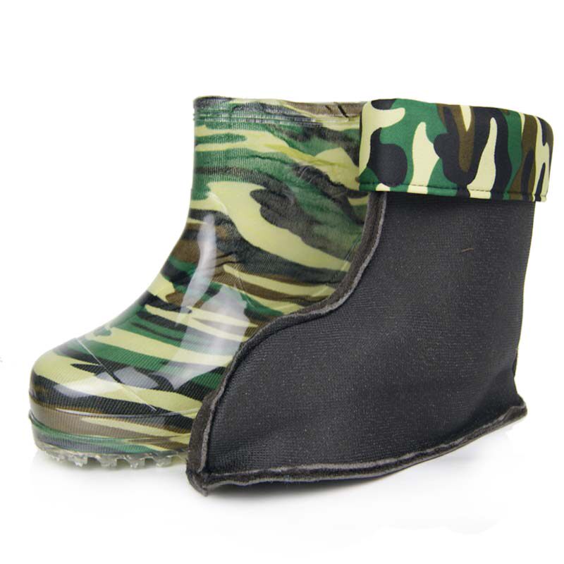 Chaussures - bottes caoutchouc homme pour hiver - semelle tendon - Ref 971377 Image 4