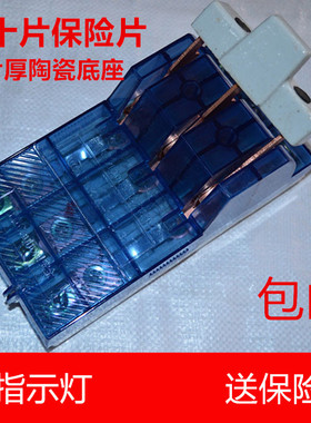 三相闸刀开关100A工业隔离开关刀闸电源单投380V63A2相保险电闸刀