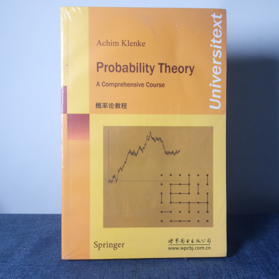 正版图书 概率论教程 （英文版） 凯兰克著 世图科技Probability Theory:A Comprehensive Course概率论与数理统计 高校研究生教材