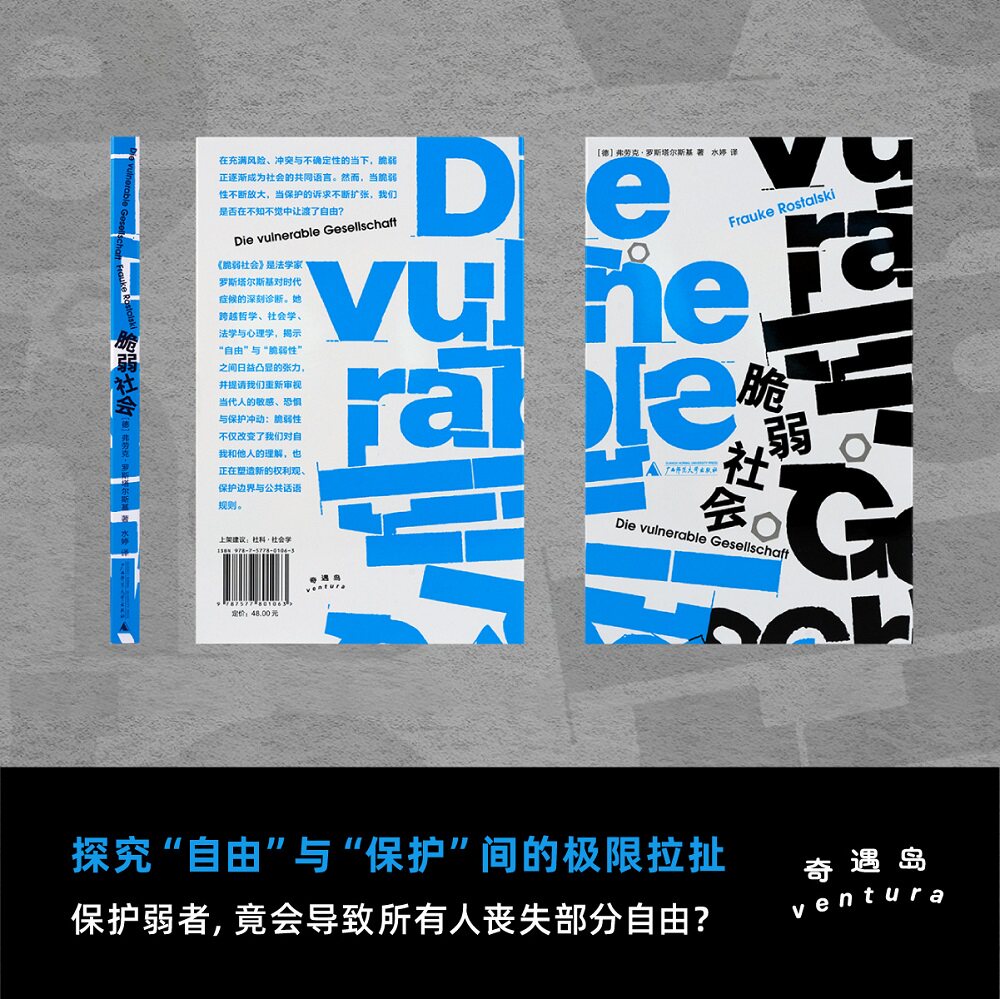 正版 脆弱社会 德国法哲学专家深入剖析当代“脆弱”症候 ［德］弗劳克· 罗斯塔尔斯基 著 水婷 译 北京贝贝特