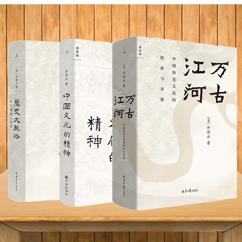正版书  许倬云作品集（可单选3册） 历史大脉络+ 中国文化的精神+万古江河:中国历史文化的转折与开展  理想国 出品图片
