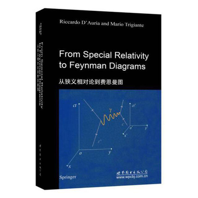 9787510098840从狭义相对论到费恩曼图 英文版 世图科技From Special Relativity to Feynman Diagrams/D’Auria 经典相对量子力学