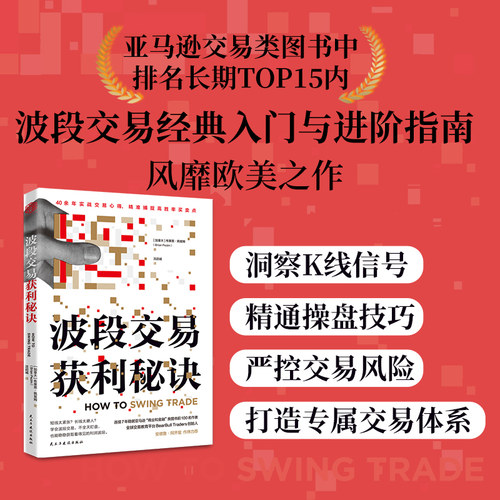 现货 正版书波段交易获利秘诀：40余年实战交易心得，精准捕捉高胜率买卖点 布莱恩·佩兹姆 著  中资海派