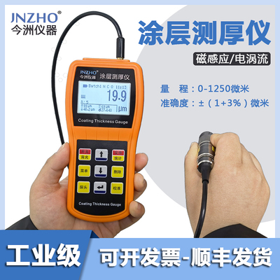 高精度漆膜仪钢结构油漆喷塑镀锌层防腐层厚度测量仪器涂层测厚仪