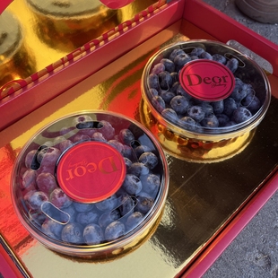 号土豪金礼盒带手提袋顺丰 L25 Deor禾泰优果22 花香蓝莓质保脆甜