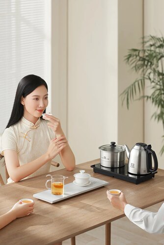 吉谷电热水壶全系列底部上水TC008电热水壶恒温TC010全自动慕纯
