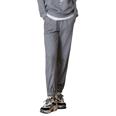 高腰ivykki长裤束脚裤休闲裤