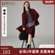 外套女春款 IVYKKI艾维复古百搭休闲棒球服时尚 宽松短款 夹克复古风