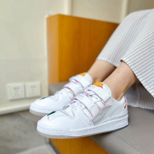 休闲鞋 Adidas 84LOW花生万物低帮运动板鞋 FiSN联名FORUM GY2416