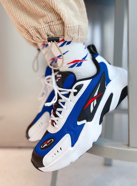 锐步REEBOK VECTOR 经典LOGO复古舒适厚底百搭老爹鞋跑鞋 FY6521