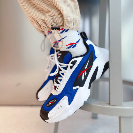 锐步REEBOK VECTOR 经典LOGO复古舒适厚底百搭老爹鞋跑鞋 FY6521