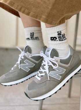 New Balance NB574 卡其灰女复古经典运动休闲鞋 WL574EVG