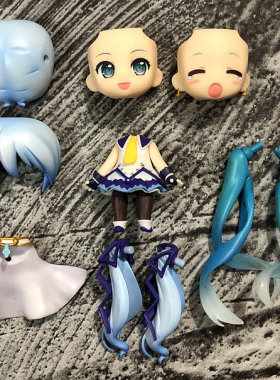 gsc大粘土初音分尸头发身体可配