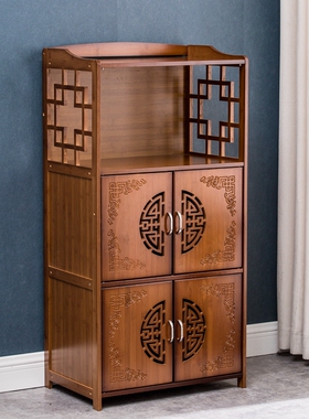 厨房置物架微波炉柜子现代简约烤箱柜子餐边柜收纳储物柜边柜碗柜