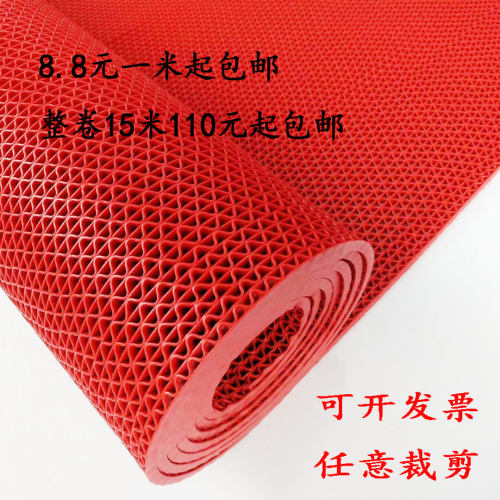 厕所家用洗澡镂空PVC塑料防滑垫