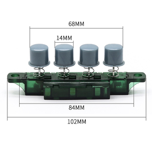 电风扇落地扇FS40 四键三档KQ 11L琴键开关 按键 档位 适配美