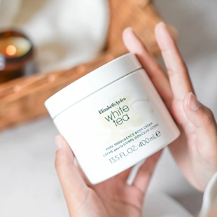 野玫瑰 原味 滋养留香 伊丽莎白雅顿白茶身体乳霜400ml 柔肤留香