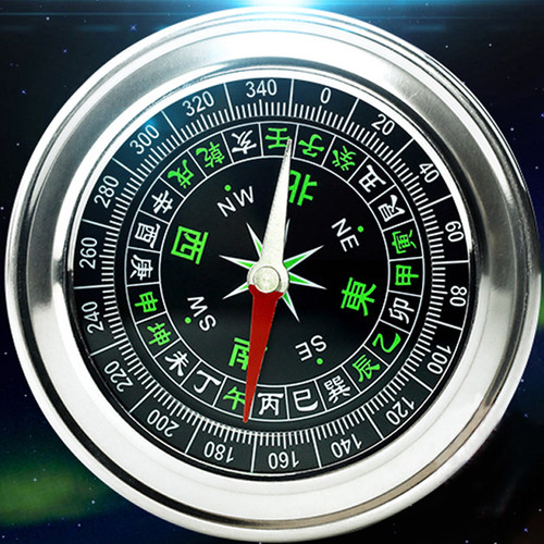 登山野营方向大号车载导航指南针