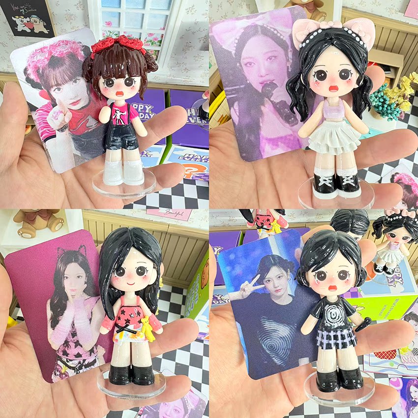 照片定制方仔人偶手办盲盒情侣送男友送女友闺蜜生日毕业礼物手办