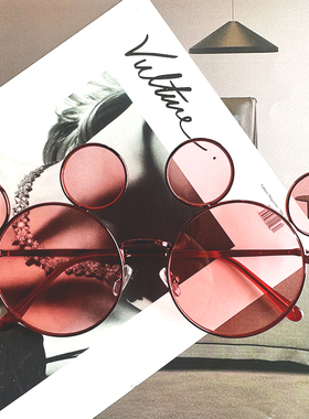 中国风二郎神四眼搞怪太阳镜