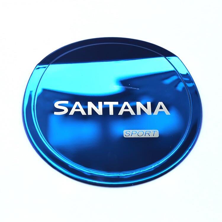 13-22款大众新桑塔纳普桑专用汽车用改装不锈钢油箱盖装饰贴配件