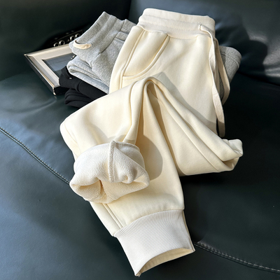 加绒加厚/哈伦裤秋冬运动休闲裤