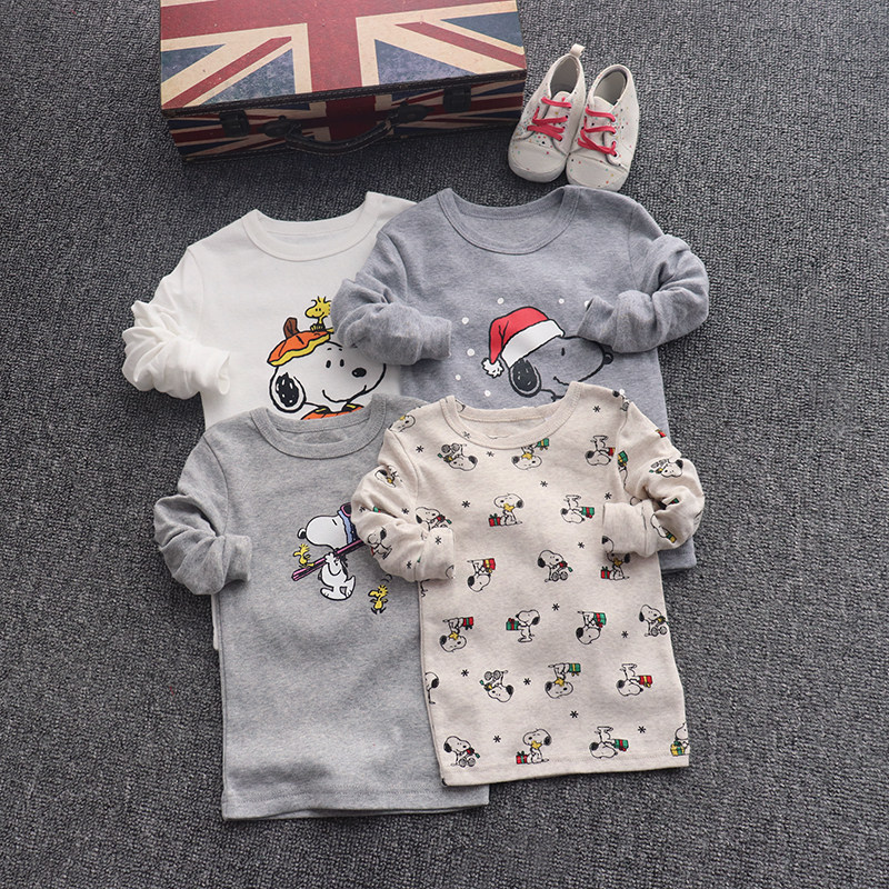 男童纯棉秋衣儿童家居套头上衣长袖打底衫1-5岁男孩童秋衣内衣,童装/婴儿装/亲子装,保暖上装,淘宝优惠券,粉丝福利购,淘宝优惠卷